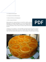 Para Bolo de Laranja