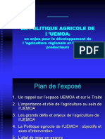 Communication Sur La PAU Dernière Version Mai 2006