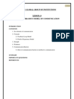 Wilbur Schramm's Communication Model