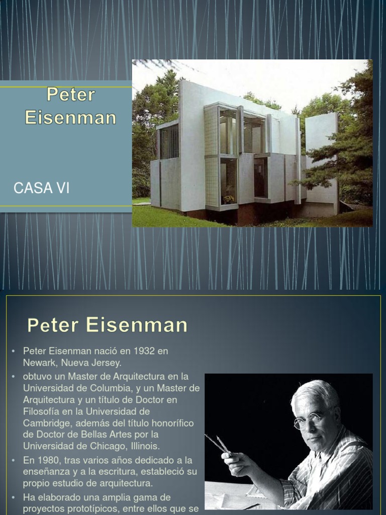 Peter Eisenman PDF | Escultura | Diseño
