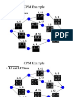 CPM Example: Y Y Y Y