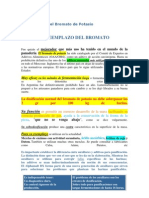 Todo Sobre El Bromato de Potasio, Es Un Oxidante