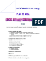 PLAN DE AREA DE CIENCIAS NATURALES Y EDUCACIÓN AMBIENTAL (1)