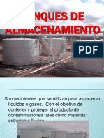 8) Tanques de Almacenamiento