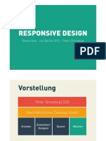 Responsive Design by Peter Grosskopf