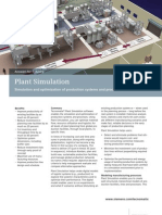 Plant Simulation: Simulation and Optimization of Production Systems and Processes