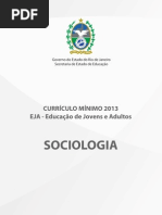 SOCIOLOGIA EJA Seeduc - RJ