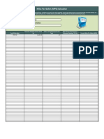 Miles Per Gallon (MPG) Calculator: Vehicle