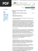 General Pedro Cardoso (1922-2002) - Expresso in Fórum Militar Conjunto Forum