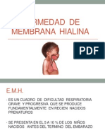 Enfermedad de Membrana Hialina. Donation