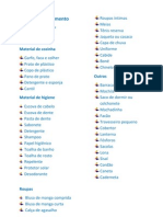 Lista de Acampamento