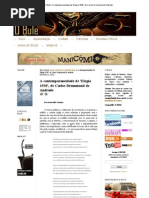 O Bule_ a Contemporaneidade de 'Elegia 1938', De Carlos Drummond de Andrade