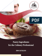 Pastry Ingredients
for the Culinary Professional