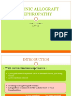 Chronic Allograft Nephropathy