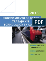 Formularios en Acces