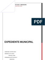 Trabajo Expediente Municipal - Obra Menor