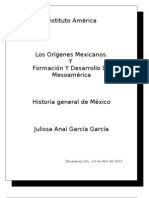 Ensayp de Historialos Origenes Mexicano
