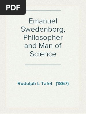 Emanuel Swedenborg Philosopher And Man Of Science Rudolph L