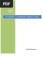 slo workbook teacher worksheets