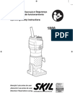 Manual - Tupia Skil 1800