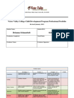 VVC Professional Portfolio Grading Rubric s2013