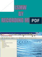 LSMW by Recording Method