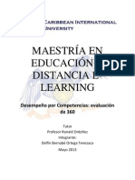 1 Debate Grupal - Desempeño por competencias - evaluación de 360 grados