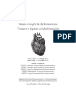 Tempi e luoghi di (de)formazione. Tiempos y lugares de (de)formación 