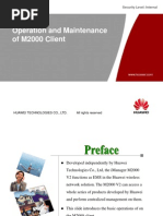 Download Operation and Maintenance of M2000 Huawei by Shalama Masuntlha SN144115521 doc pdf