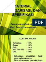 Download Material Standarisasi Dan Spesifikasi 1 by Muhammad Tetuko Munansyah SN144119176 doc pdf