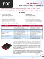 Alien Technology ALR 9900 Enterprise RFID Reader