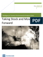 Madagascar Country Environmental Analysis (CEA) - Taking Stock and Moving Forward (World Bank - May 2013)