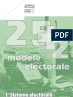  Modele Electorale I Sisteme Electorale