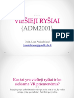 ADM2001 - Kurso Pristatymas (2012)