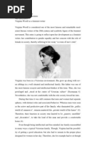 Download Virginia Woolf as a Feminist Writer by Francisco Javier Prez SN144138353 doc pdf