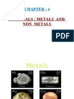 Chapter - 4: Materials: Metals and Non Metals