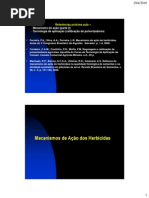 Aula Teorica - Mecanismo Acao Herbicidas 2010 Parte 1