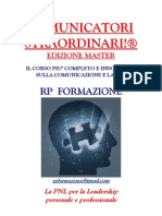 Master Comunicatori Straordinari!