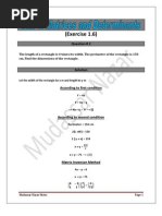 Unit#1 Matrice and Derterminants (Exercise 1.6)