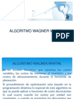 Algoritmo Wagner Whitin