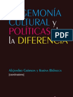 Hegemonía Cultura y Politicas de la Diferencia Grimson Bidaseca