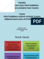 Pentadbiran Agensi-Agensi Sukan Kebangsaan Dan Antarabangsa