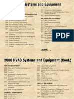2000 HVAC Systems and Equipment 2000 HVAC Systems and Equipment
