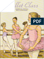 Ballet Classs Dover Coloring Book