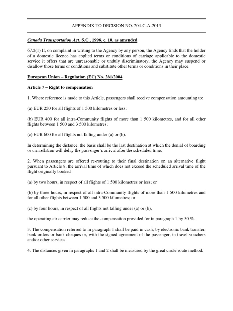 204 C A 2013 Appendix | PDF | Airport | Airlines