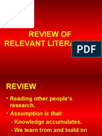 RM 4 Review of Literature