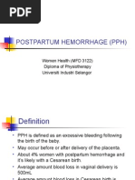 Postpartum Hemorrhage 