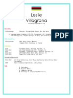 Leslie Villagrana: Education