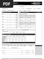 D&D Character Sheets