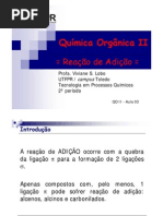 Quimica - Organica II reação de adicao